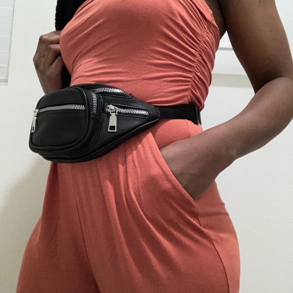 Salmon Colored Jumpsuit - Picture 3 of 4